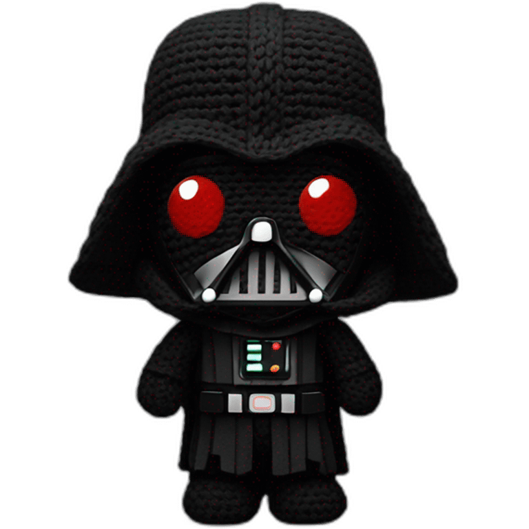 Dark Vador qui fait du crochet emoji