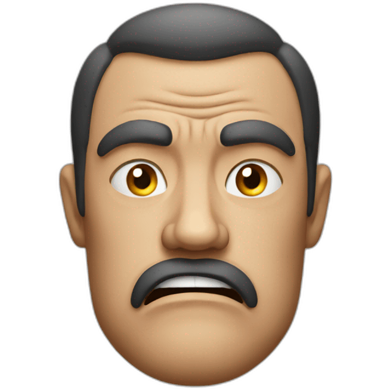 angry man emoji