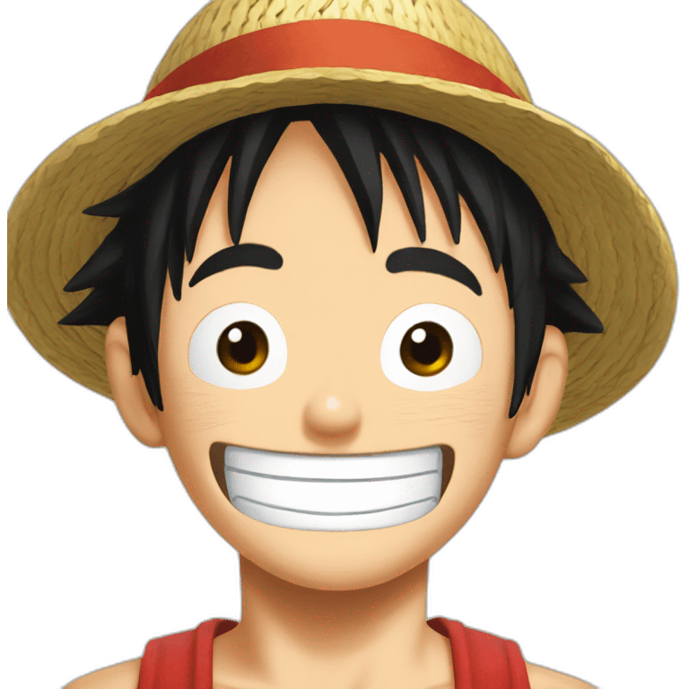 Luffy in one piece emoji