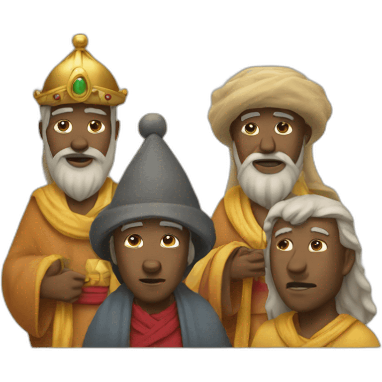 three wise men emoji