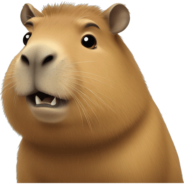 Capybara emoji