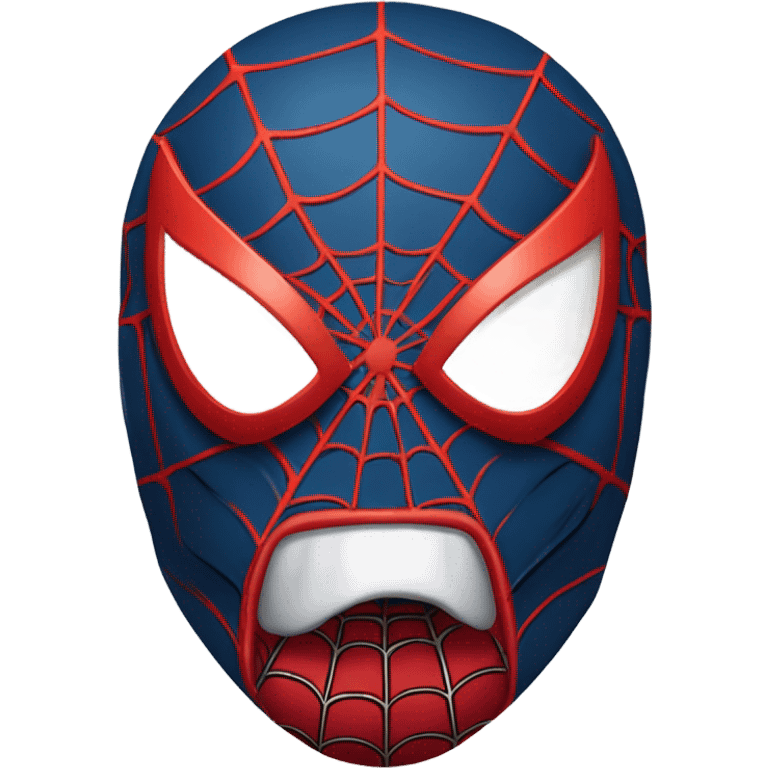 Angry spiderman emoji