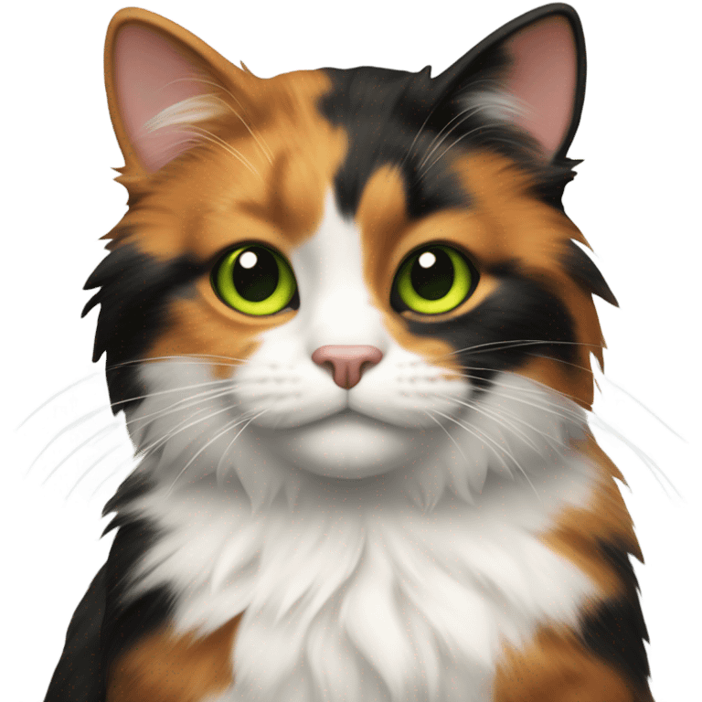 Calico cat emoji