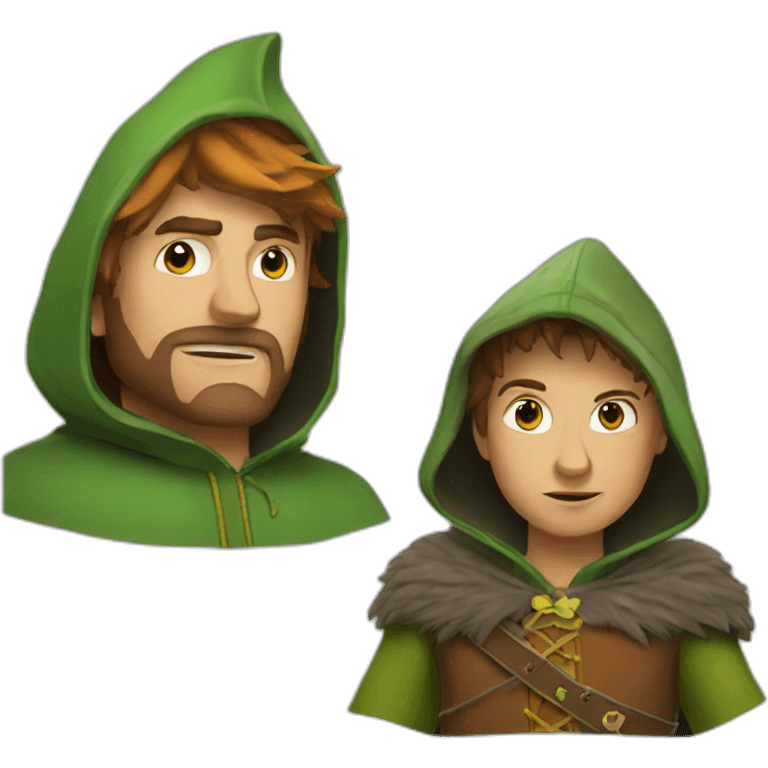 robin and the hood emoji