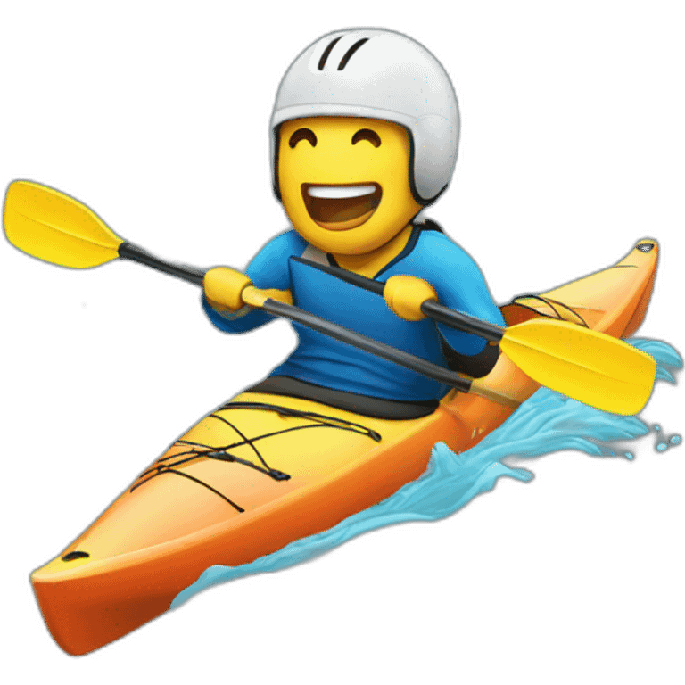 Kayak polo emoji