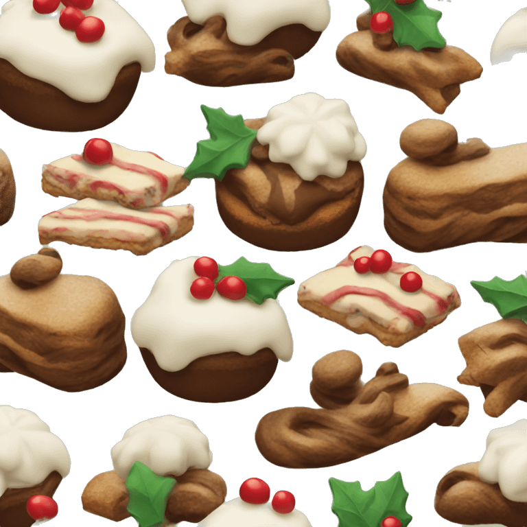 christmas dessert emoji