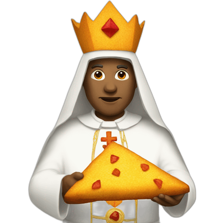 Dorito pope emoji