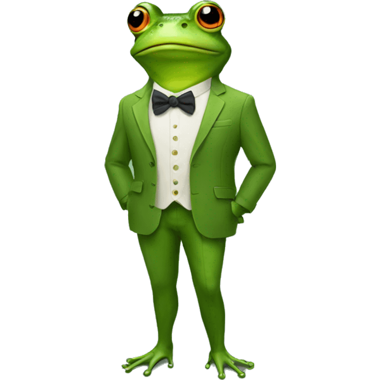 fashionist frog emoji