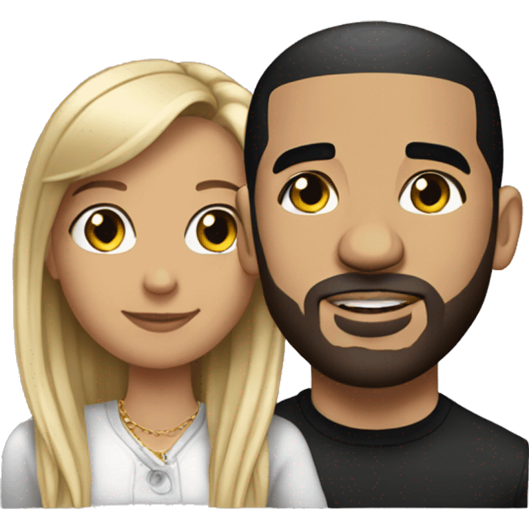 drake with her girlfriend emoji