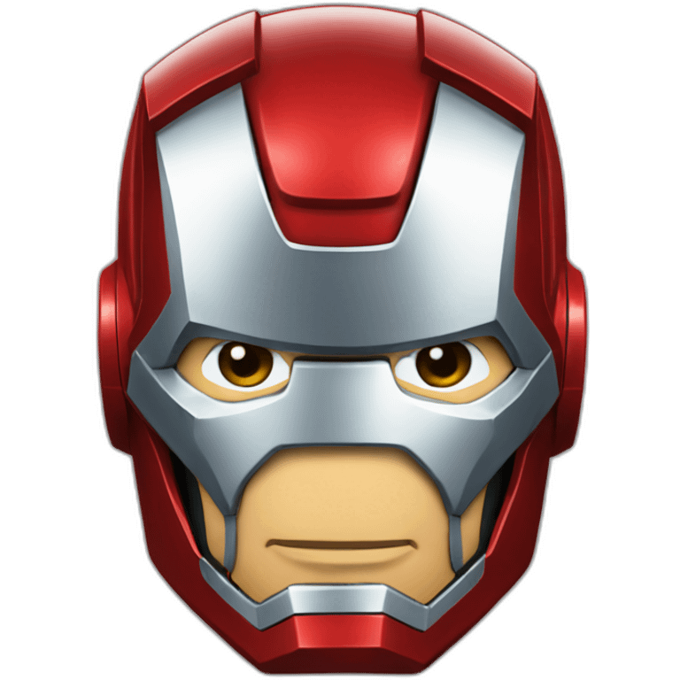 xi jinping Wearing iron man helmet emoji