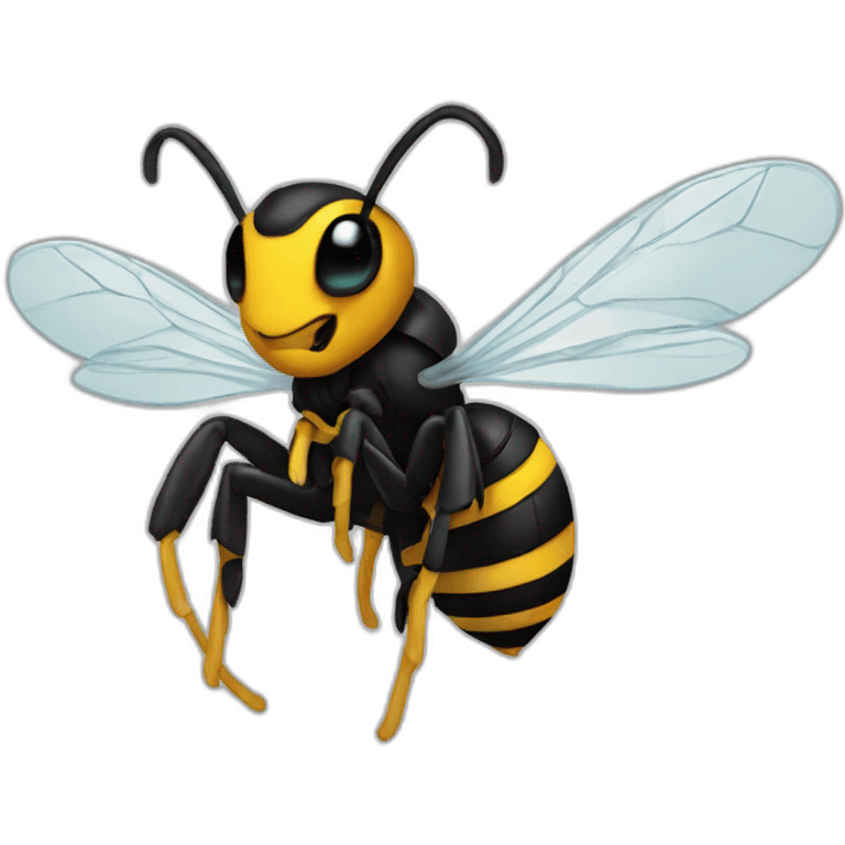 Donald Trump as wasp emoji