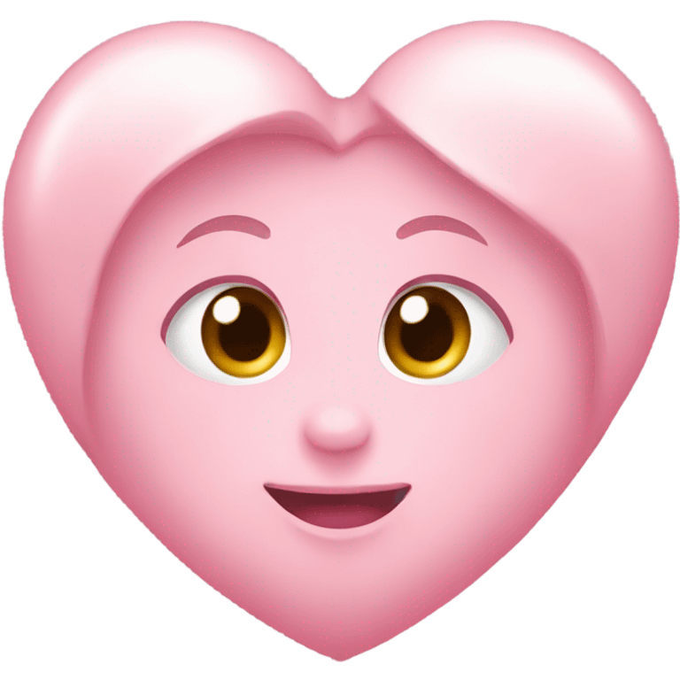 baby pink heart  emoji