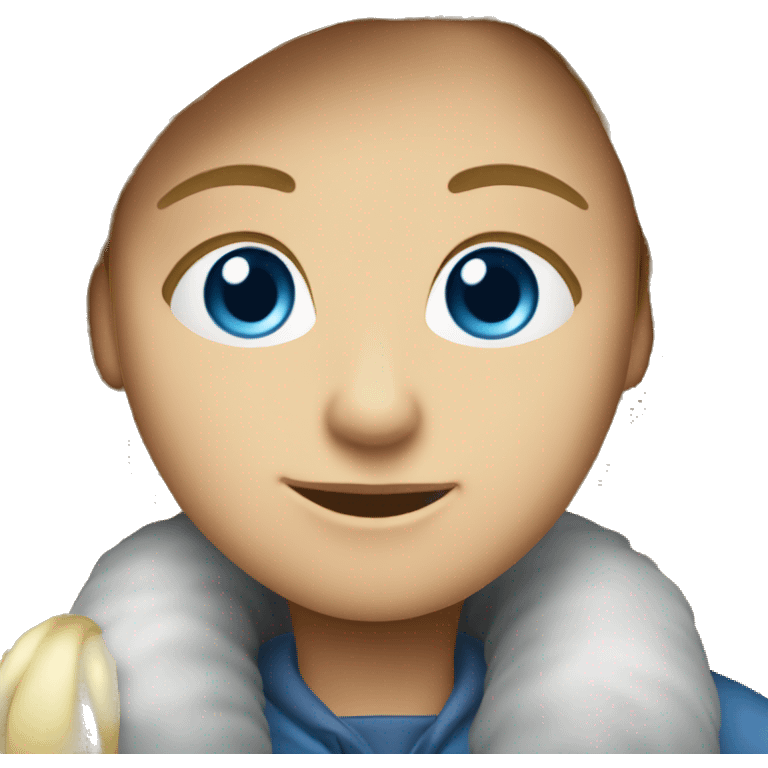 blue-eyed blonde navigator emoji