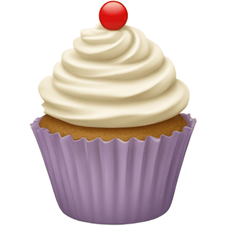 white beige cupcake emoji