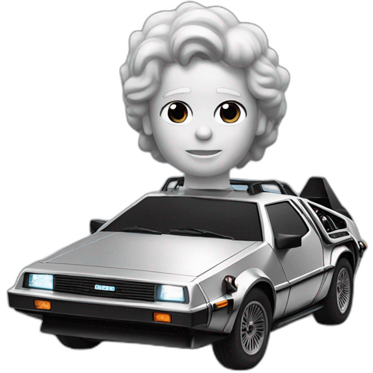 delorian simple emogi emoji