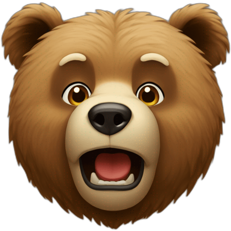 Bear says no emoji