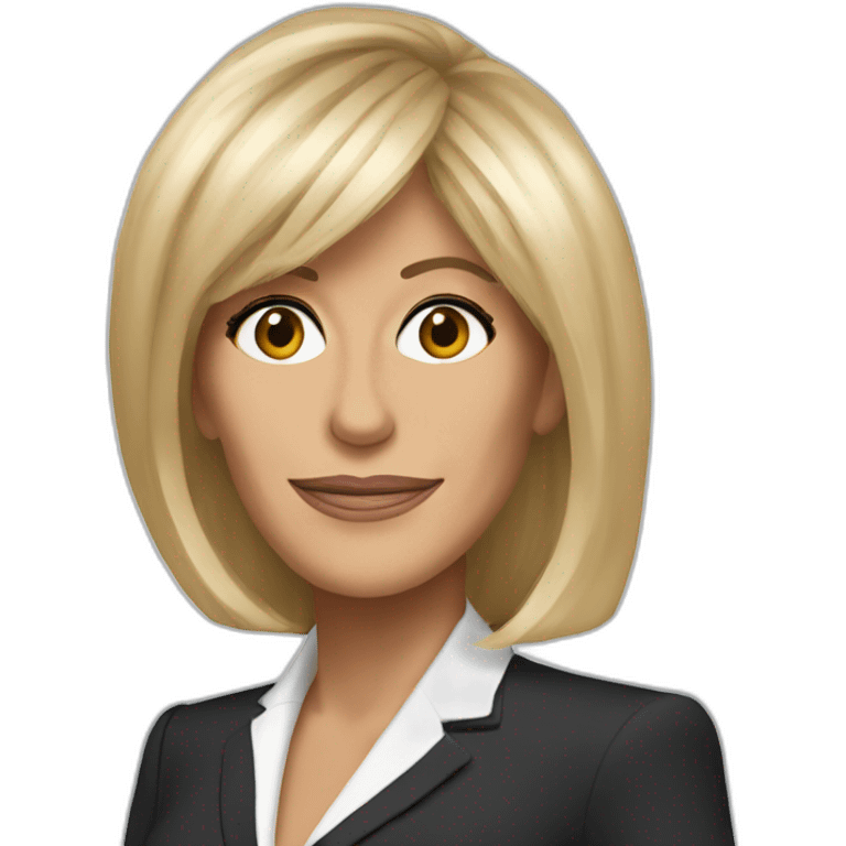 Brigitte Macron emoji