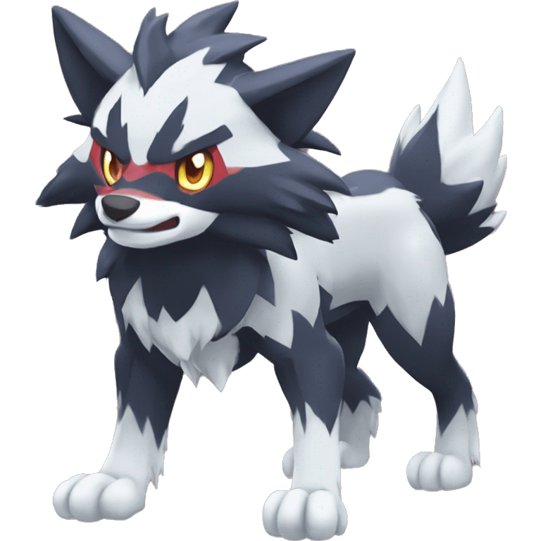  Incineroar Zoroark Lycanroc Fakemon emoji