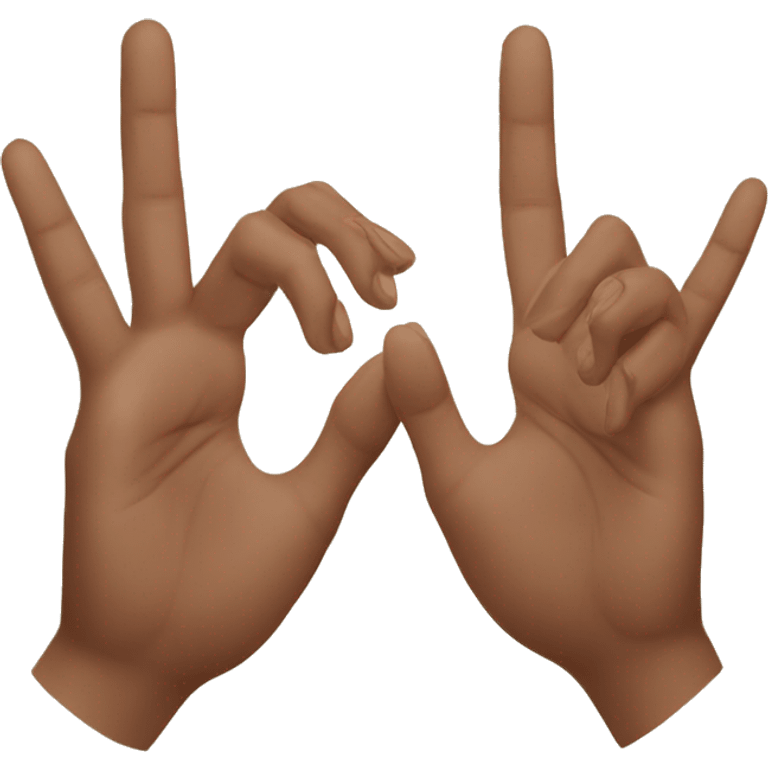 two female hand sign shrine  emoji