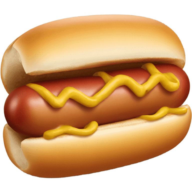 Hot dog emoji