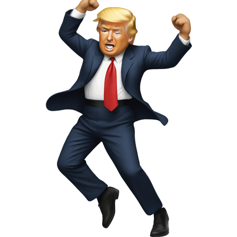 Donald trump dancing emoji