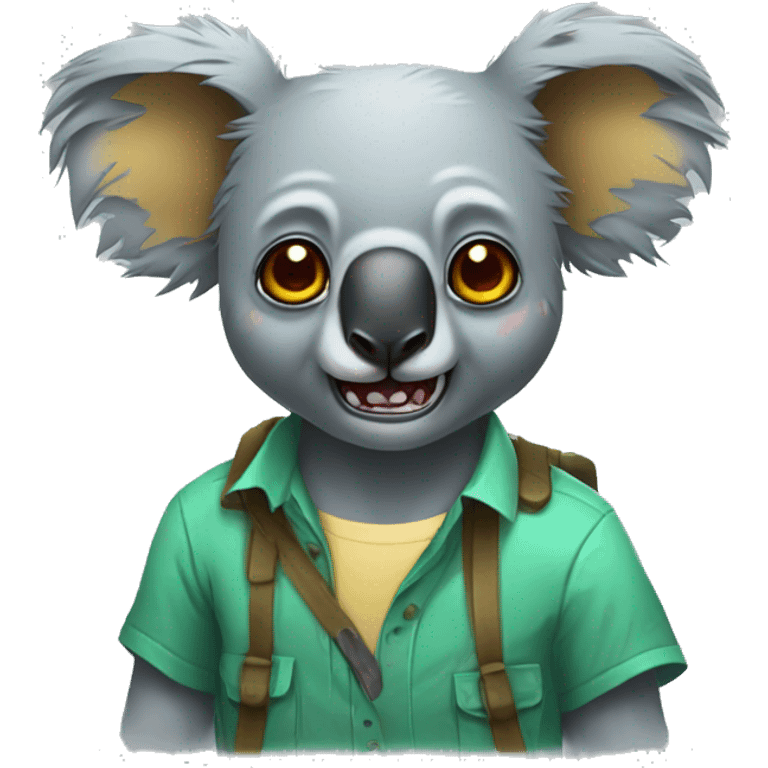 koala zombie emoji