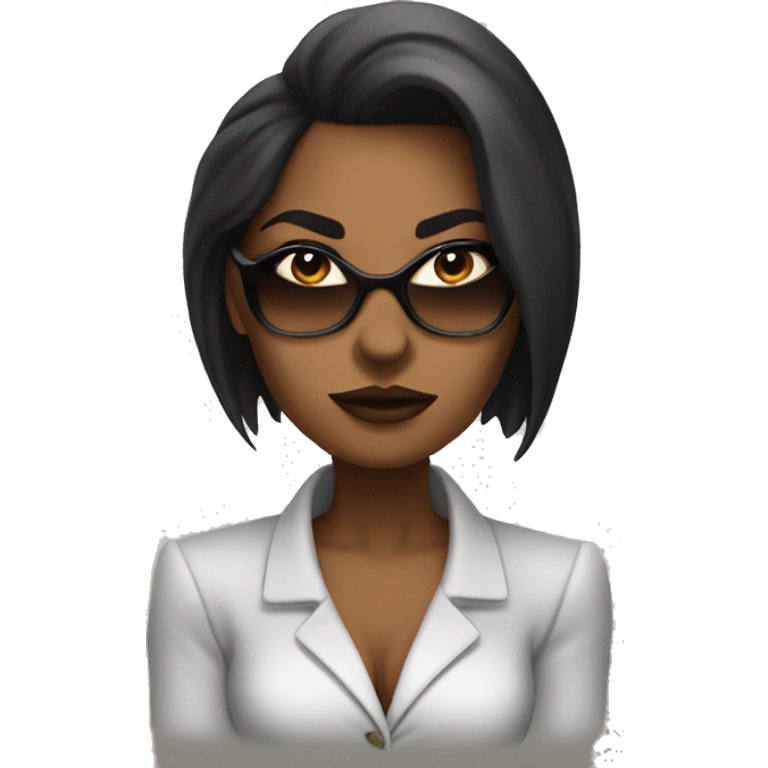 Mafia girl boss emoji