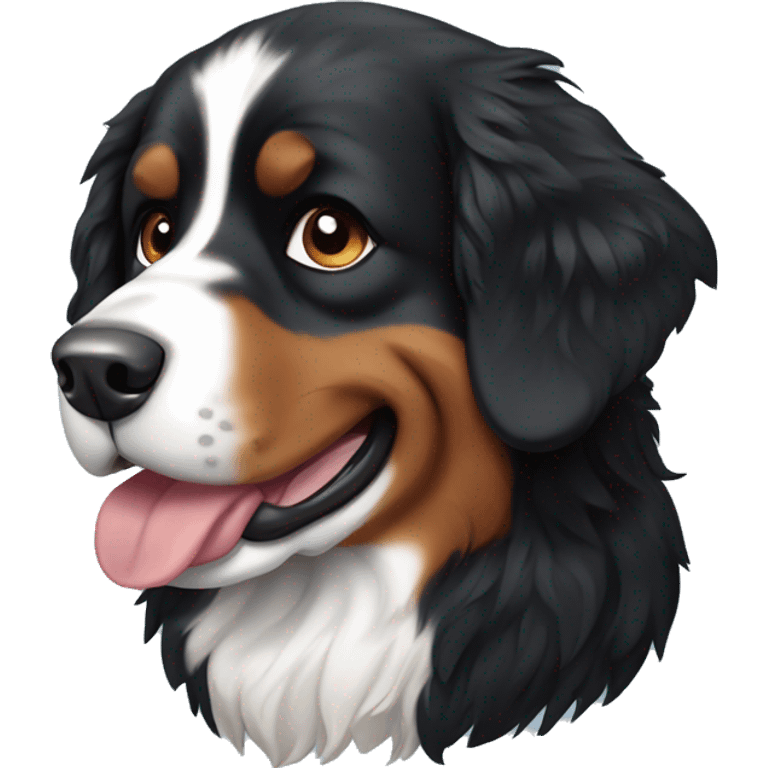 Bernese mountain dog emoji