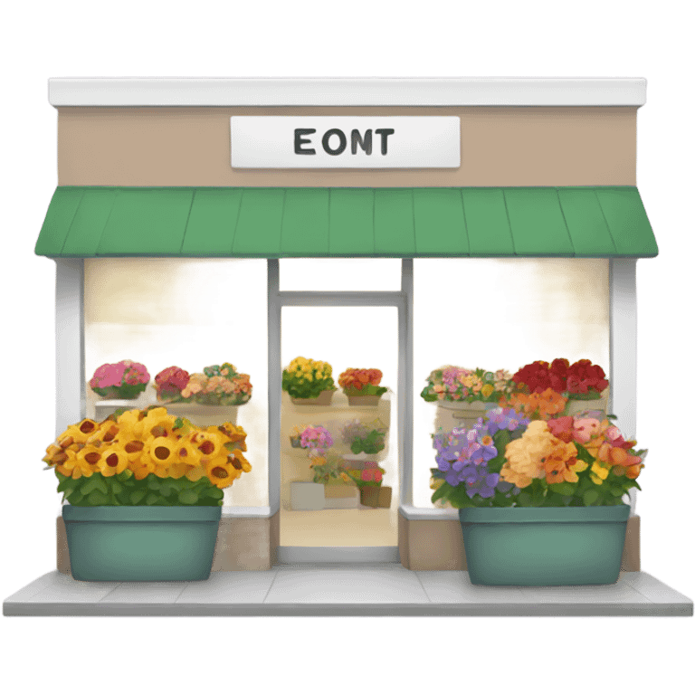 flower store emoji