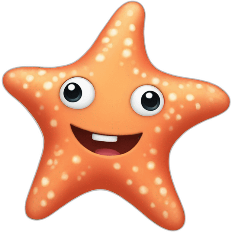 Patrick starfish  emoji