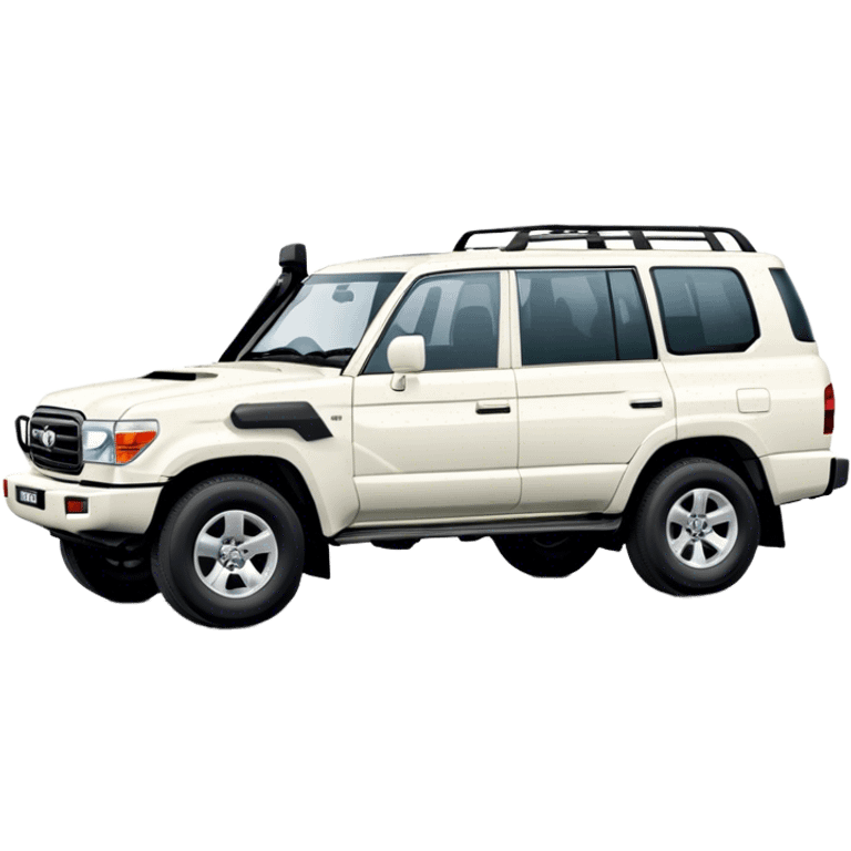 Toyota Land Cruiser - Toyota (Model Year: 2021) (Iconic colour: White) emoji