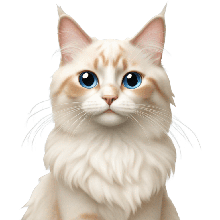 flame point ragdoll emoji