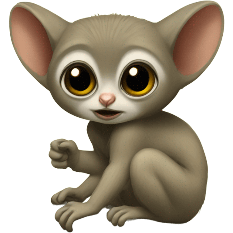 Bush baby emoji