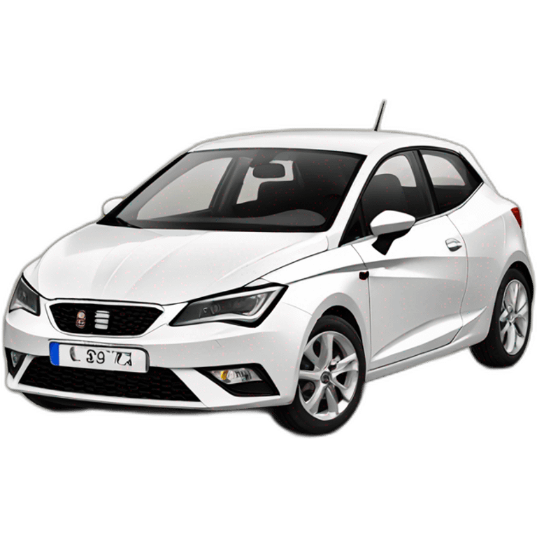 seat ibiza white emoji