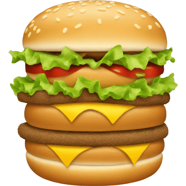 Big mac emoji