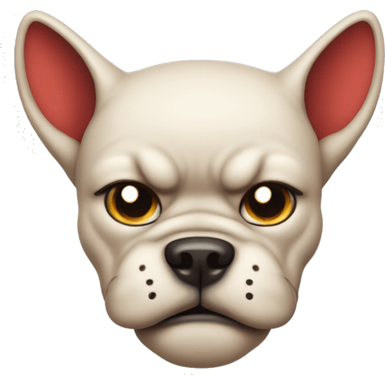 angry devil dog emoji