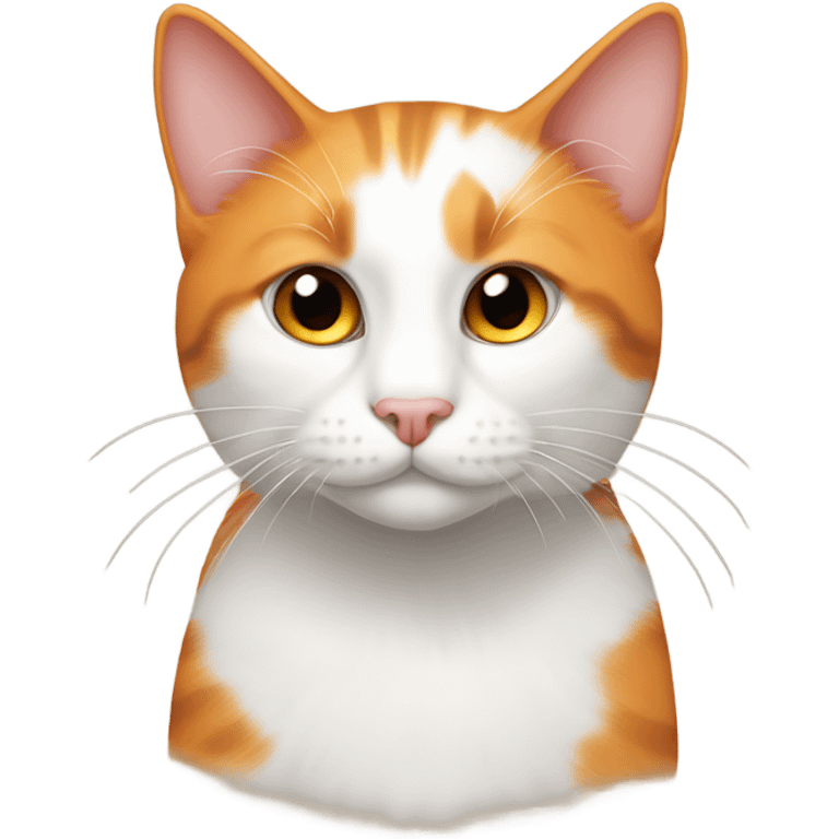 Orange and white cat named boiboi emoji