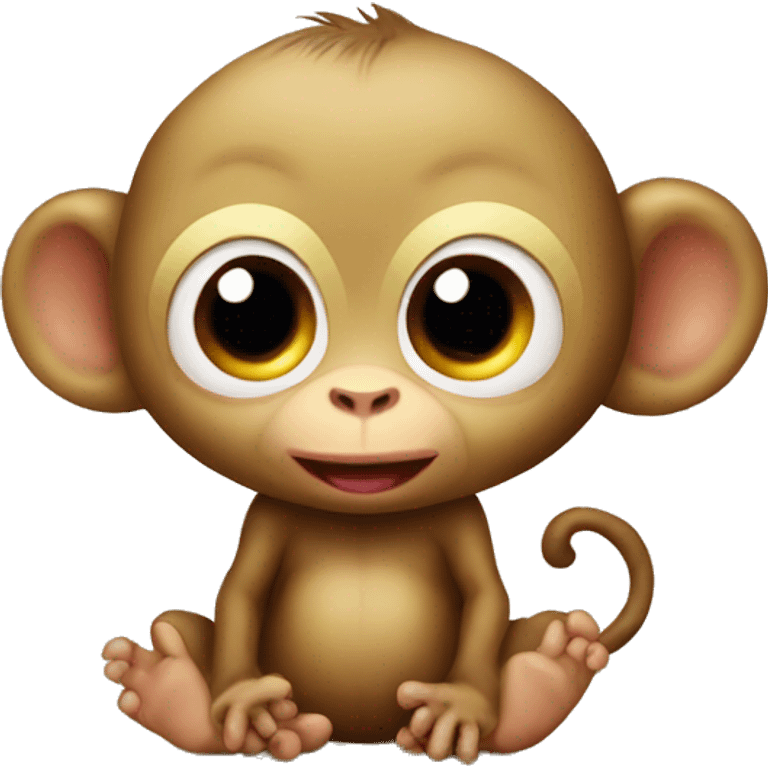 Baby potato monkey emoji