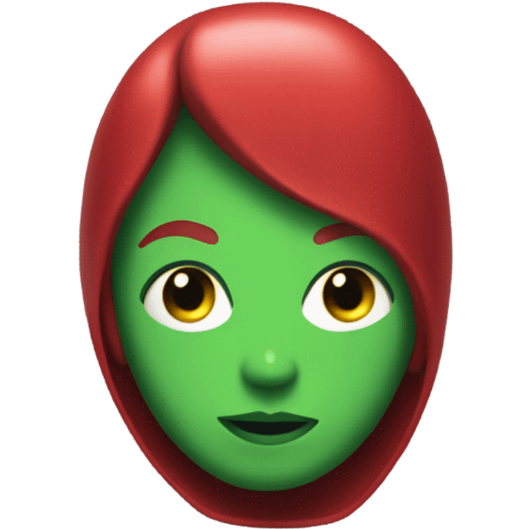 Red light green light doll from squid games emoji