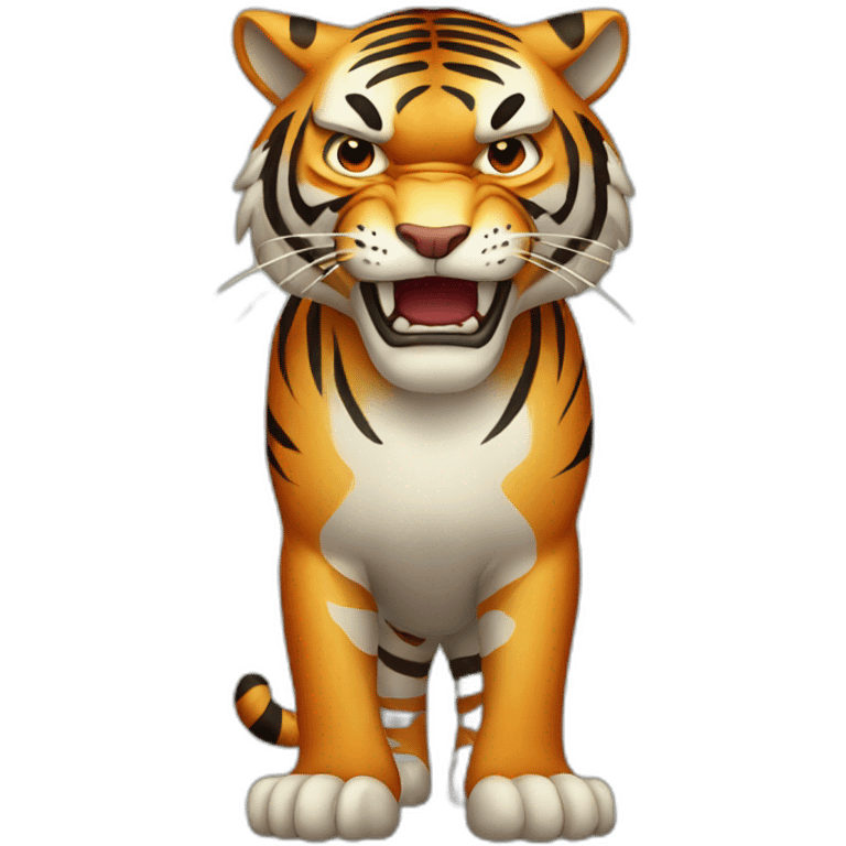 angry- Tiger  emoji