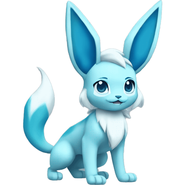 Glaceon full body emoji