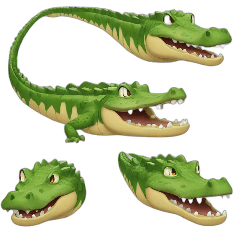 Crocodile dans one piece emoji