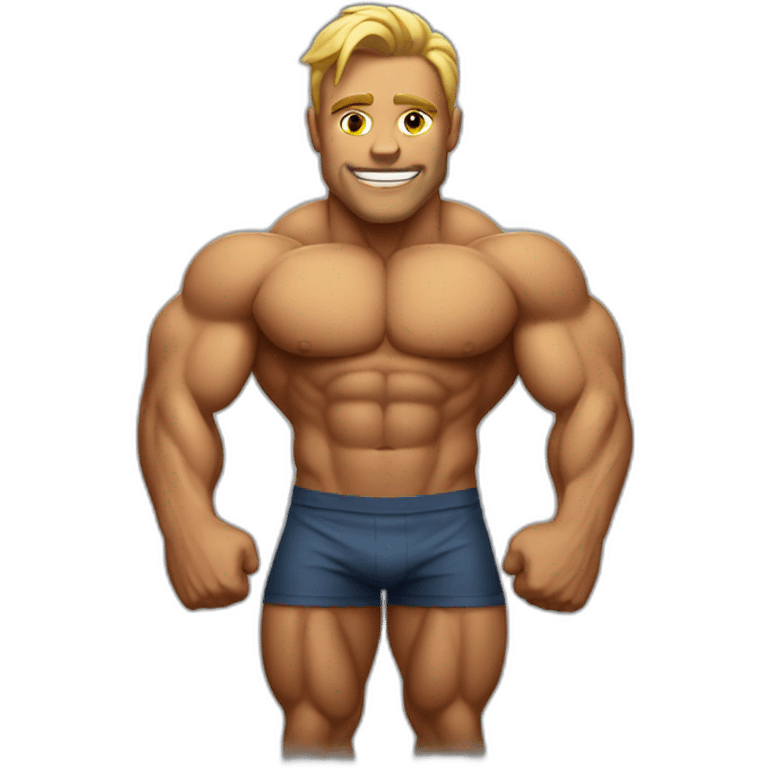 Bodybuilder emoji