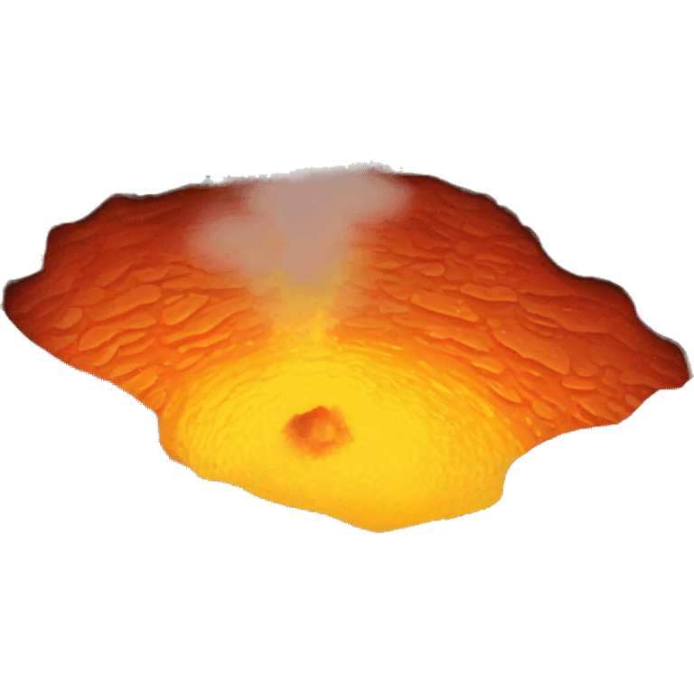 big fire blast crater emoji