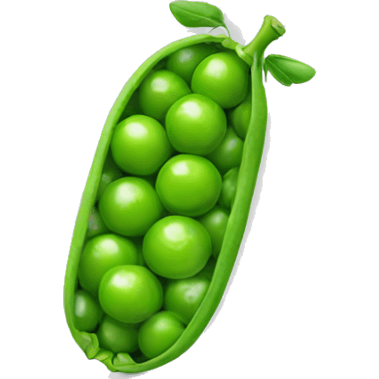 green peas emoji