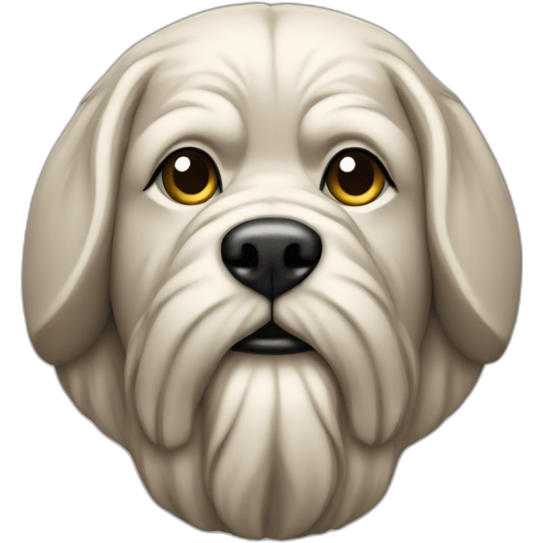 SOCRATES COIN WITH DOG FACE emoji