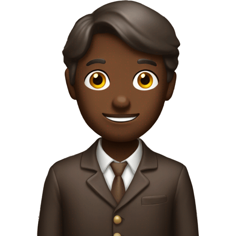 chocolat noir  emoji