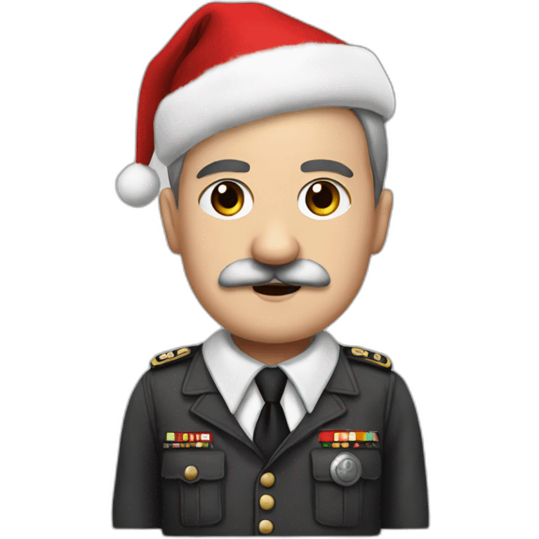 hitler as santa clause emoji