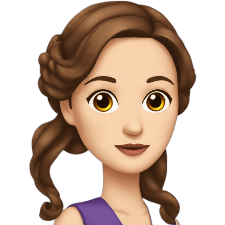 Blair waldorf emoji