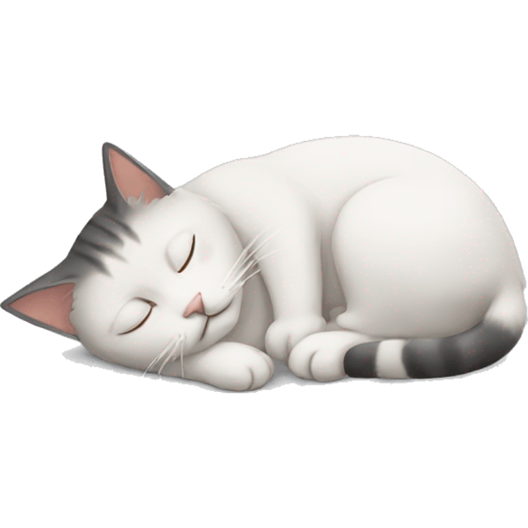 Sleeping cat emoji